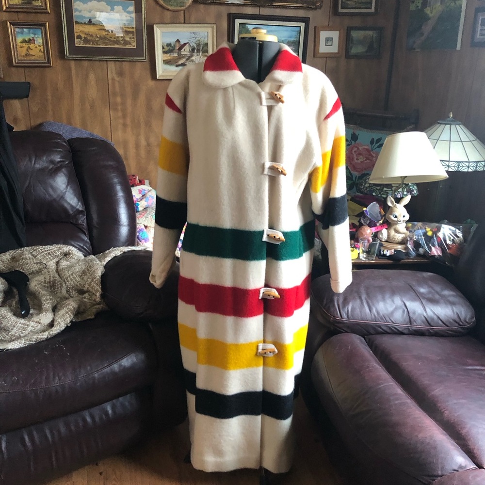 Hudson Bay (or Hudson Bay Inspired??) Wool Blanket Coat